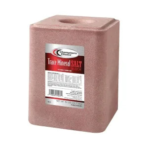   Champion's Choice 50lb Trace Minerals Salt Block