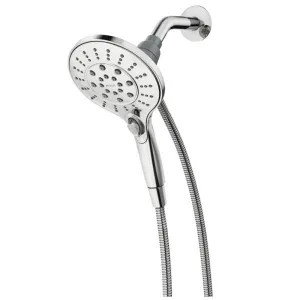 Moen 26112 Moen Engage 2.5 GPM Six-Spray Function Wall-Mount Handheld Shower with Magnetix Docking and Hose, 5-1/2