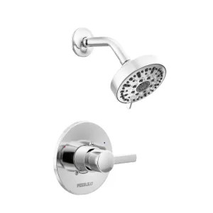 Peerless PTT188782 Peerless Precept MultiChoice 6-Setting Touch-Clean Shower Faucet with Pressure Balance Cartridge, Trim Only, 1.5 GPM, Polished Chrome - PTT188782