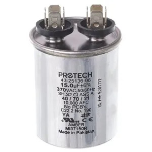 Rheem 43-25136-08 RHEEM 43-25136-08 CAPACITOR - 15/370
