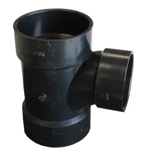 Commodity  4 x 4 x 3 Inch ABS Sanitary Tee, ABS Construction