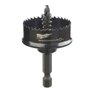 Milwaukee 49-56-9830 Milwaukee 49-56-9830 Thin Wall Hole Saw, 1-3/8 in Dia, 1/4 in Hexagonal, High Speed Steel