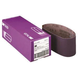 3M 81414 3M 761D Resin Bond Power Sanding Belt, 24 in x 3 in, P120 Grit
