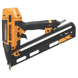 Bostitch BTFP72156 Smart Point BTFP72156 Corded Strip Brad Nailer Kit, 129 Nails, 2-1/2 - 1-1/4 in, 70 - 120 psi