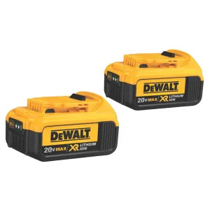 Dewalt DCB204-2 Dewalt DCB204-2 Tool Batteries, 20 Volt, Lithium Ion