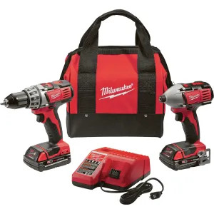 Milwaukee 2691-22 Milwaukee 2691-22 Compact Combo Kit, 6 Pieces, 18 V Li-Ion, 1.4 Ah