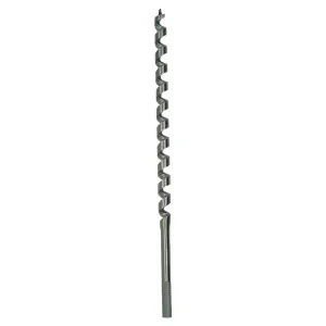 Irwin 3043009 WeldTec 3043009 Power Ship Auger Bit, 3/4 in Dia x 17 in OAL, High Speed Steel, 12 in Flute