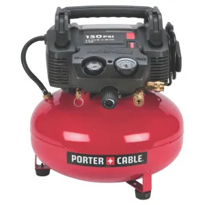 Porter-Cable C2002 Porter-Cable C2002 Air Compressor, 6 gal, 150 psi, 2.6 scfm at 90 psi