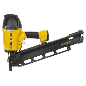 Stanley F21PL Stanley F21PL Angled Framing Nailer, 60 Nails, 2 - 3-1/2 in Plastic Full Round Collated Nail