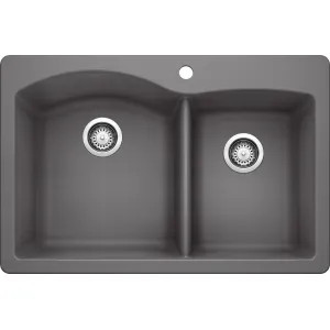 Blanco 441465 Blanco 441465 Diamond Cinder - double-bowl sink 33