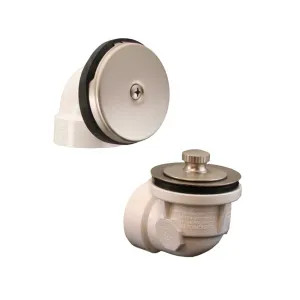 Jones Stephens B0752BN Jones Stephens B0752BN Brushed Nickel Friction Lift Half Kit - PVC