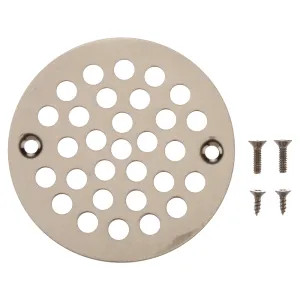 Jones Stephens C6089AN Jones Stephens Antique Nickel 4-1/4-Inch Round Shower Strainer - C6089AN