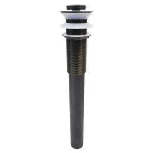 Jones Stephens P3504RB Jones Stephens P3504RB Oil-Rubbed Bronze Pop-Up Drain - Less Overflow