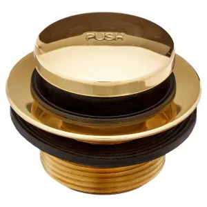 Jones Stephens P35052 Jones Stephens P35052 Polished Brass Pop-Up Bath Drain