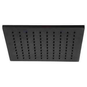 Jones Stephens S0195RB Jones Stephens Contemporary 10in Square Shower Head with Rubber Tips, 2.5 GPM, Oil Rubbed Bronze - S0195RB