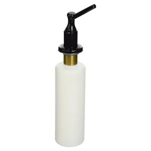 Jones Stephens S10023 Jones Stephens S10023 Black Soap / Lotion Dispenser