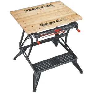 Black & Decker WM425 Workmate WM425 Heavy Duty Work Bench, 550 lb, 30