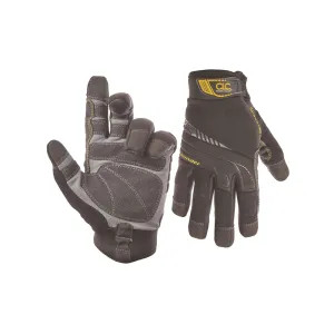 CLC 173L Flex Grip Thunder XC 173L Work Gloves, Large, 100% Polyester Lining
