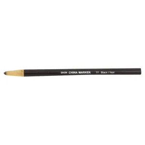 Dixon 77 Phano 00077 Non-Toxic China Marker, Black