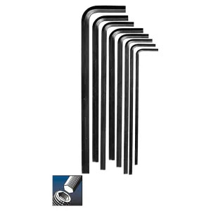 Eklind 69205 Eklind Torx 69205 Short Arm Hex Key Set With Plastic Ring, 7 Pieces