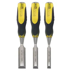 Stanley 16-970 FatMax 16-970 Wood Chisel Set, 3 Pieces, 9