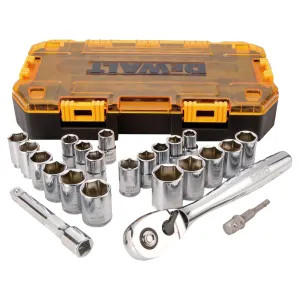 Stanley DWMT73813 Stanley DWMT73813 Socket Set 1/2In Dr Tough Box