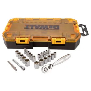 Stanley DWMT73805 Stanley DWMT73805 Socket Set 1/4 Drive Tough Box
