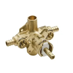 Moen 62360 Moen 62360 M-Pact Posi-Temp Tub/Shower Rough-In Valve w/ Stops, 1/2