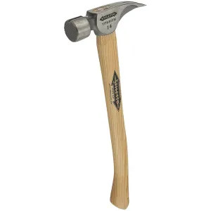 Milwaukee TI14MC Stiletto TI14MC Straight Claw Framing Hammer, 14 oz, 1-1/2