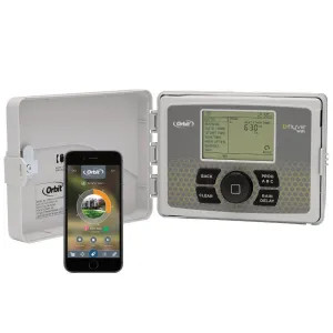 Orbit 57950 Orbit 57950 B-hyve 12-Station Sprinkler Controller, Indoor/Outdoor, Wifi-Enabled