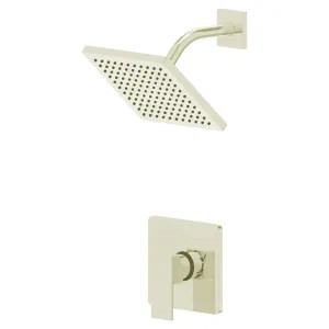 Ultra Faucets UF70303-1 Ultra Faucets Icon Single-Handle Pressure-Balanced Shower Faucet with Single-Function Showerhead, 1.8 GPM, Metal Lever Handle, Brushed Nickel - UF70303-1