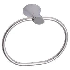 Ultra Faucets UFA41010 Ultra Faucets UFA41010 Contemporary Hand Towel Ring, Chrome