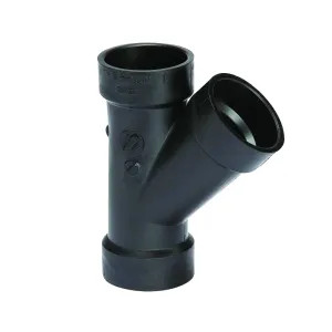 Commodity 1-1/2 Inch ABS Wye, ABS Construction