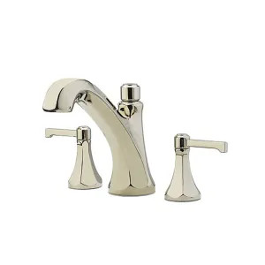 Pfister RT6-5DED Pfister Arterra Two-Handle Roman Tub Trim, 18 GPM, Lever Handles, Mid-Arc, Metal, Polished Nickel - RT6-5DED