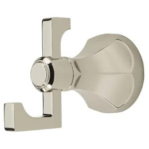 Pfister BRH-DE0D Pfister Arterra Polished Nickel Double Robe Hook - BRH-DE0D