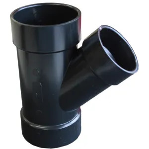 Commodity  2 x 2 x 1-1/2 Inch ABS Wye, ABS Construction