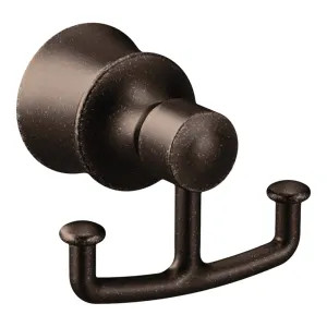 Moen YB2103ORB Moen YB2103ORB CSI Dartmoor Double Robe Hook - Oil-Rubbed Bronze