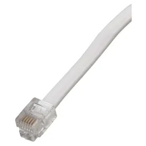 AmerTac TL1025W AmerTac Zenith TL1025W Telephone Cord, 25 ft