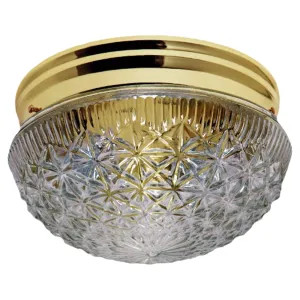 Boston Harbor F14BB01-80033L Boston Harbor F14BB01-80033L Polished Brass Round Ceiling Fixture