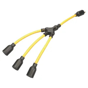 Coleman Cable 90238802 Coleman 90238802 Twist Lock W Adapter, 125 V, 20 A