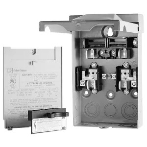 Cutler-Hammer DPF222RP Cutler-Hammer DPF222RP AC Disconnect Switches, Outdoor, Nema 3R, 60 Amp