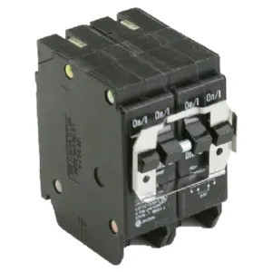 Eaton BQ220220 Eaton BQ220220 Type BQ Quadplex Circuit Breaker, 120/240 VAC, 20/20 A, 4 P, 10 kA
