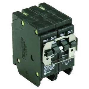 Eaton BQ220230 Eaton BQ220230 Type BQ Quadplex Circuit Breaker, 120/240 VAC, 20/30 A, 4 P, 10 kA