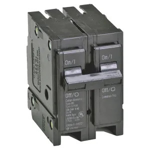 Eaton BR250 Eaton BR250 Type BR Miniature Circuit Breaker, 120/240 VAC, 50 A, 2 P, 42 kA