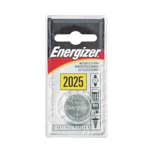 Energizer ECR2025BP Energizer ECR2025BP Non-Rechargeable Coin Cell Battery, 3 V, CR2025, Lithium/Manganese Dioxide