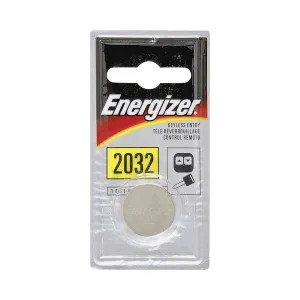 Energizer ECR2032BP Energizer ECR2032BP Non-Rechargeable Coin Cell Battery, 3 V, CR2032, Lithium/Manganese Dioxide