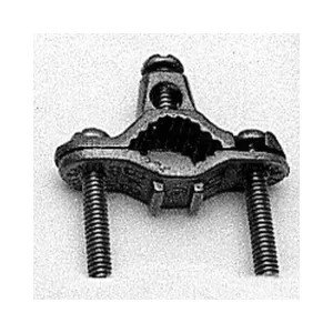 Erico ZWP1J Eritech ZWP1J Grounding Pipe Clamp, 1/2 - 1 in, Die Cast Zinc