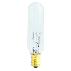 Feit BP25T6 Feit Electric Dimmable Tubular Light Bulb, 25W, 120V, Candelabra Base, E12, Clear - BP25T6
