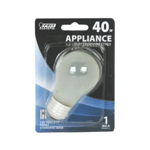 Feit BP40A15 Feit Electric BP40A15 Dimmable Incandescent Lamp, 40 W, 120 V, A15, Medium Screw ,, 2500 hr