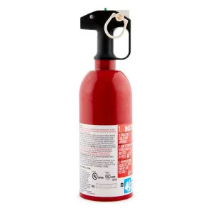First Alert AUTO5 First Alert Auto Fire Extinguisher with Secure Mount, Bracket and Strap, Safety Seal, UL Rated 5-B:C, Red - AUTO5 